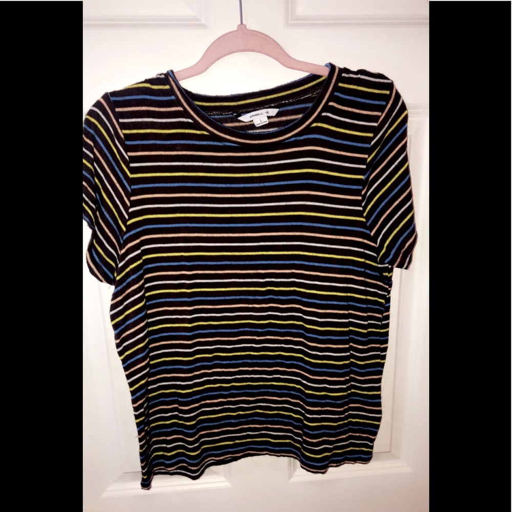 O’Neil striped shirt sleeve